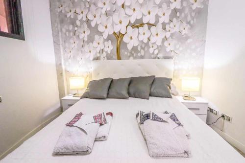 Postel nebo postele na pokoji v ubytování Rentaliday Vip Rooms