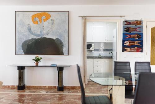 Martín- Amplio apartamento familiar frente al mar