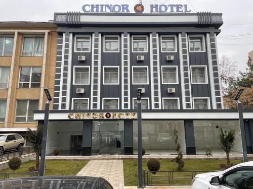 a view of the china hotel in dubai at Chinor Hotel Fergana in Fergana