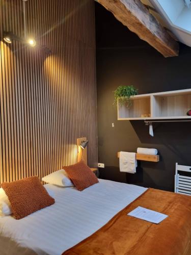 Postel nebo postele na pokoji v ubytování B&B Barvaux, Durbuy