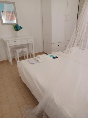 Cama o camas de una habitación en Stamatia's Houses