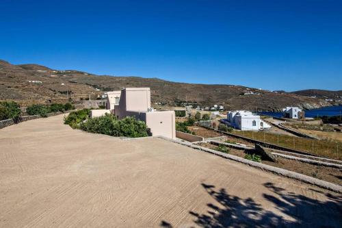 a view from the roof of a building at m.houses1 in Agios Romanos