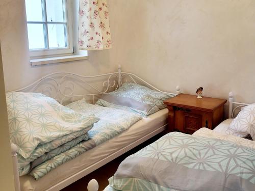 Postel nebo postele na pokoji v ubytování Apartmán Provence Bystrá Chopok 1