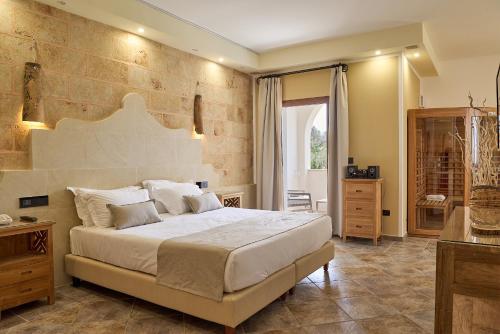 Postel nebo postele na pokoji v ubytování Hotel Montecallini - Adult Only 14