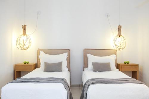 Postel nebo postele na pokoji v ubytování Pylaia Boutique Hotel & Spa
