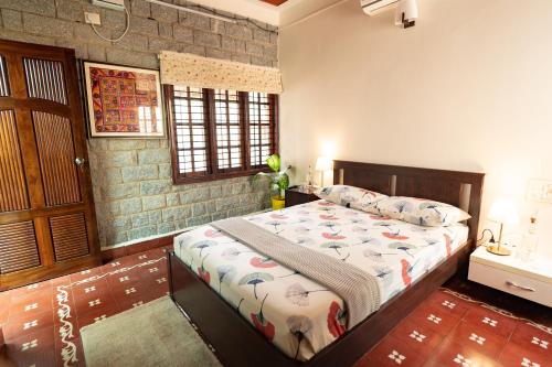 Katil atau katil-katil dalam bilik di Luho Stone House