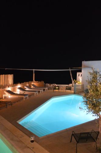 Bazén v ubytování Pylaia Boutique Hotel & Spa nebo v jeho okolí