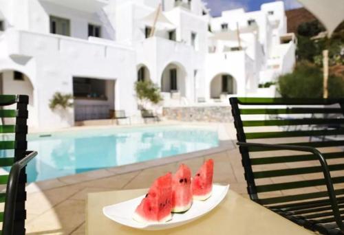 Bazén v ubytování Pylaia Boutique Hotel & Spa nebo v jeho okolí