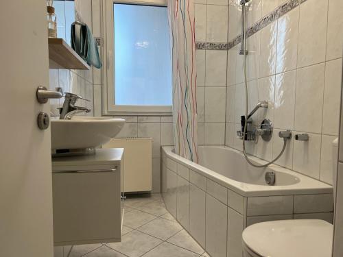 Et badeværelse på Gasthof Legend