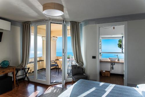 Olivenere agriturismoにあるベッド