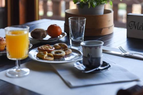 Comida en la estancia rural o alrededores