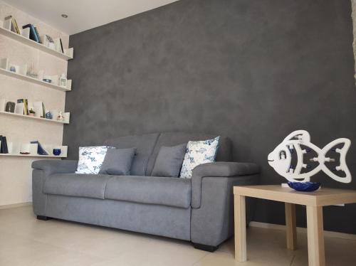 Ein Sitzbereich in der Unterkunft Casa Cortese