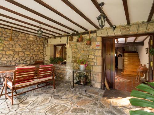 Ruang duduk di Espectacular casa con encanto