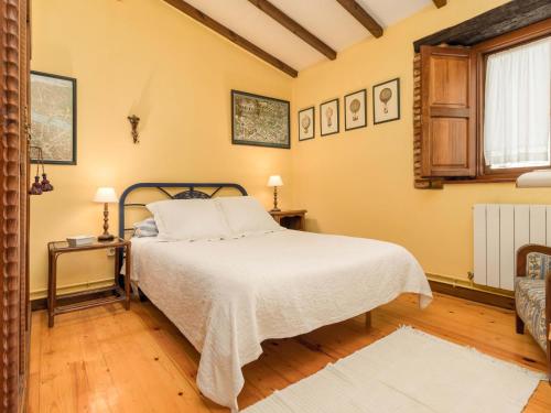 Katil atau katil-katil dalam bilik di Espectacular casa con encanto