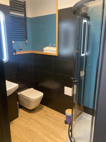 Ένα μπάνιο στο Apartamenty PRZY FONTANNIE