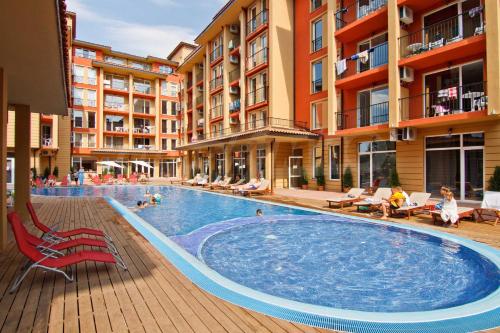 Bazén v ubytování Sunny beach apartaments nebo v jeho okolí