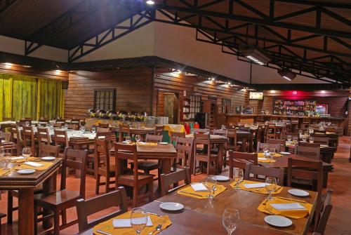 Volcano Lodge, Hotel & Thermal Experienceにあるレストランまたは飲食店