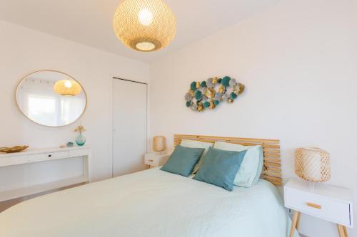 T2 avec jardin, clim & piscine - Proche plages et randos, parking privé - La Rascasse