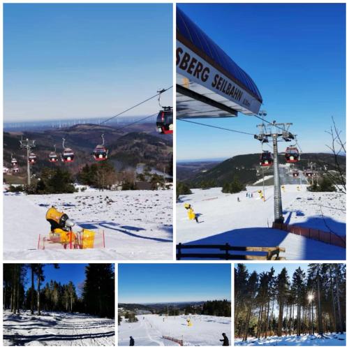 diemelseeholiday romantisches Ferienhaus im Sauerland Nähe Willingen Winterberg v zimě
