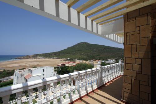 Balkoni atau teres di Villa Tanger Cap Spartel