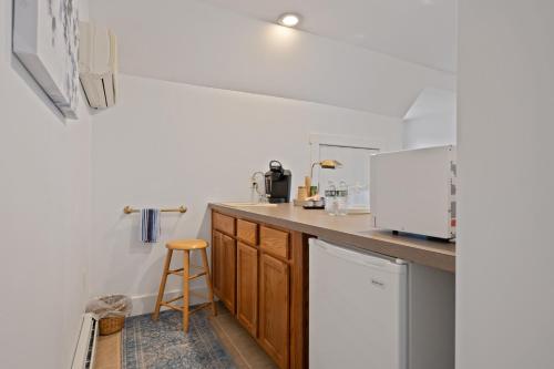 Dapur atau dapur kecil di Brook Farm Inn