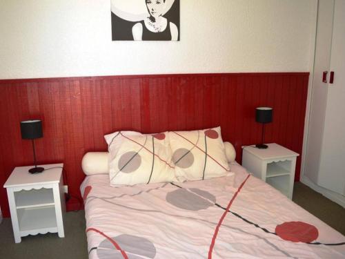 Gulta vai gultas numurā naktsmītnē Appartement Argelès-sur-Mer, 2 pièces, 4 personnes - FR-1-225-82