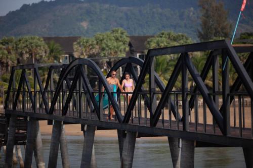 Landskap semula jadi dekat dengan resort