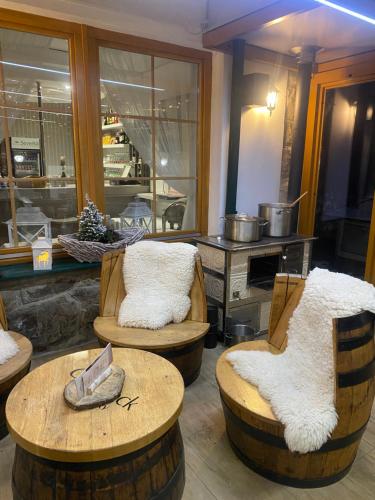 Posezení v ubytování Hotel SEVERKA