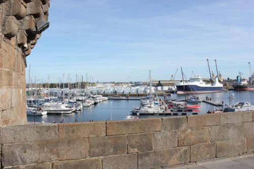 Escapade romantique et gourmande-St Malo, mer 150m