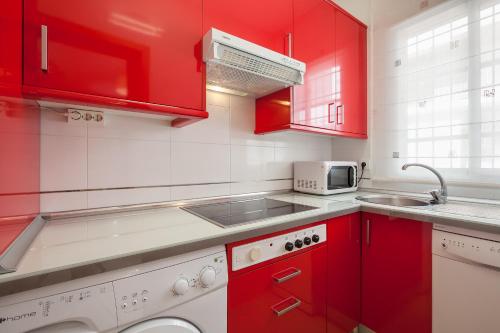 Kuchyň nebo kuchyňský kout v ubytování Salado Home