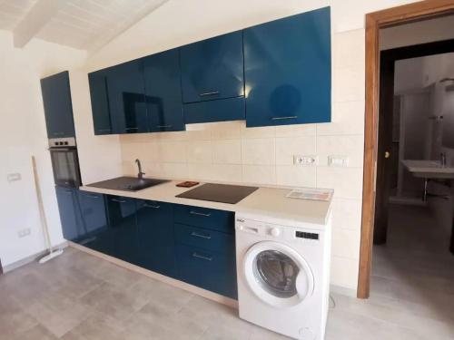 Kuchyň nebo kuchyňský kout v ubytování Sea View