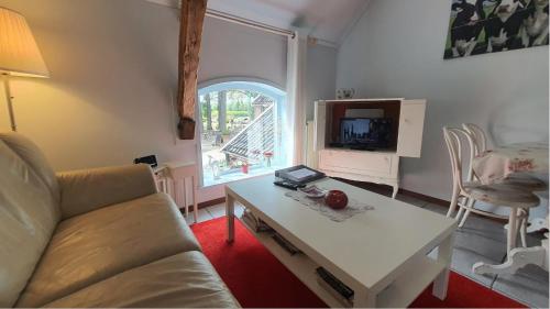 Televisyen dan/atau pusat hiburan di Hotel Restaurant Roerdinkhof