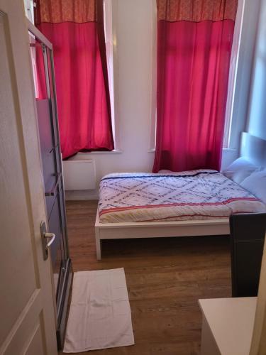 Postel nebo postele na pokoji v ubytování Calme studio