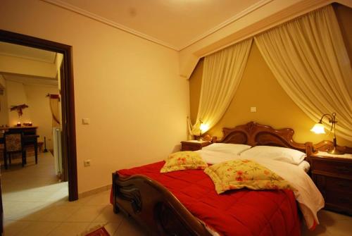 Valentini Guesthouseにあるベッド