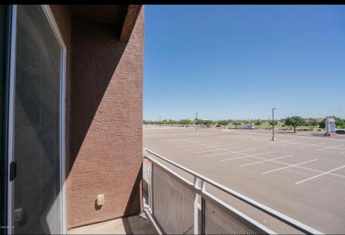 a view from a balcony of a tennis court at Westgate 3 bedroom in Glendale