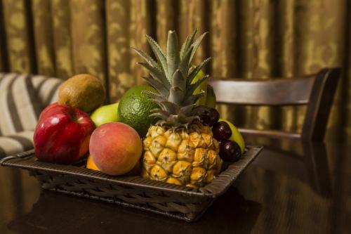  Arabian Dreams Hotel Apartments -  Room  picture :   Tea/Coffee maker    Bath    Safety deposit box                           
