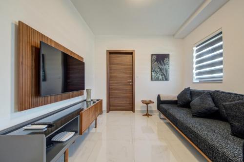 Televisyen dan/atau pusat hiburan di Central Apartments