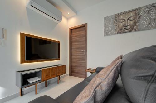 Televisyen dan/atau pusat hiburan di Central Apartments