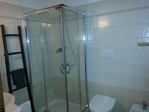 Koupelna v ubytování Agriturismo I Casamenti