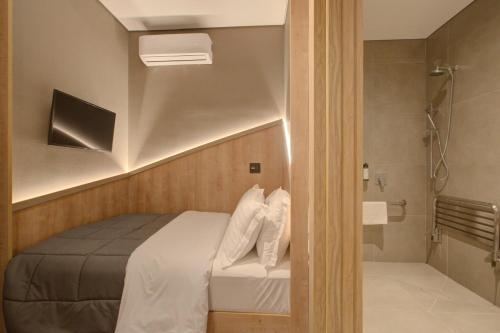 Kupaonica u objektu Fast Sleep Suites by Slaviero Hoteis - Hotel dentro do Aeroporto de Guarulhos - Terminal 2 - desembarque oeste