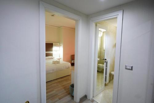 Grand hotel irpinia & Family SPAにあるベッド