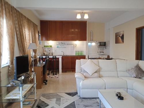 Кухня или мини-кухня в VILLA KALOUDIS
