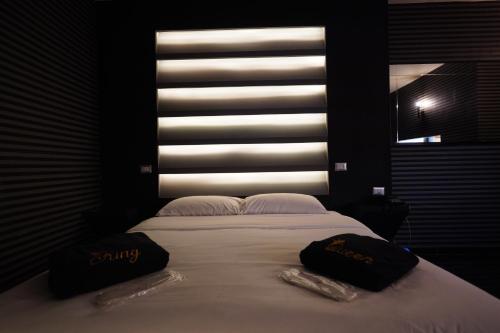 Grand hotel irpinia & Family SPAにあるベッド
