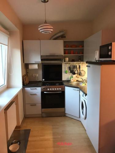 Køkken eller tekøkken på Roman