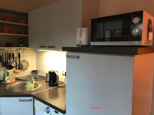 Kitchen o kitchenette sa Roman