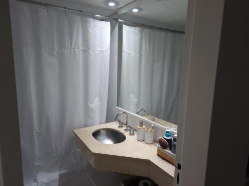 Koupelna v ubytování Tu lugar en Buenos Aires 2 ambientes