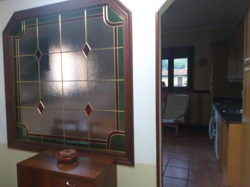 Kuchyňa alebo kuchynka v ubytovaní Apartamento para dos personas en Guriezo