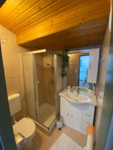 Koupelna v ubytování NOCK - Zentrum Appartement