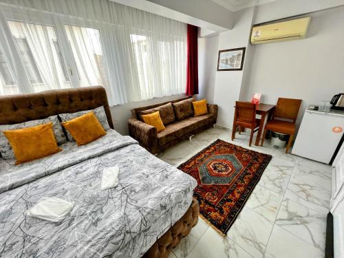 Posezení v ubytování Pembe Hotel
