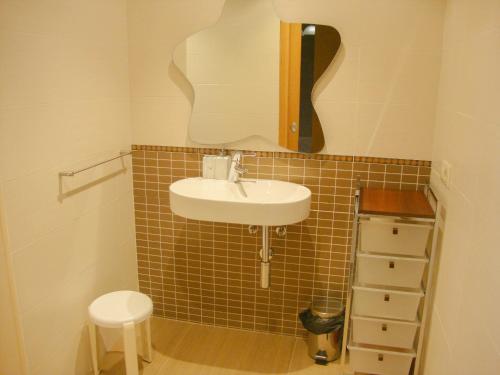 Koupelna v ubytování Apartamentos Fandin